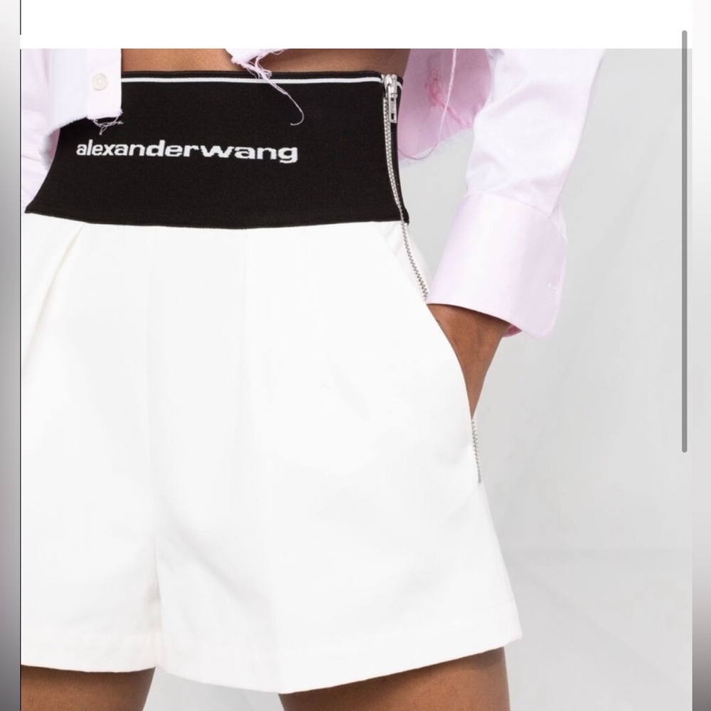 Alexander Wang High Waisted Shorts
